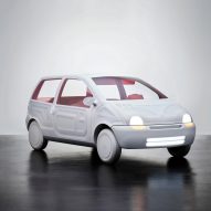 Sabine Marcelis reimagines Twingo as "inside-out car" with translucent steering wheel