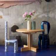 Vaarnii presents "brutal and sophisticated" wooden furniture at 3 Days of Design