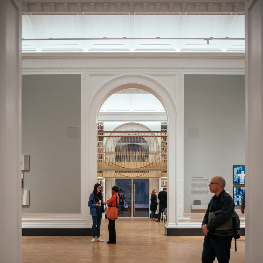 Gallery interior in London