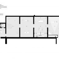 First floor plan of Victoria & Albert Photography Centre by Gibson Thornley Architects and Purcell