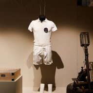 A 1950s-style costume as part of the Asteroid City exhibition