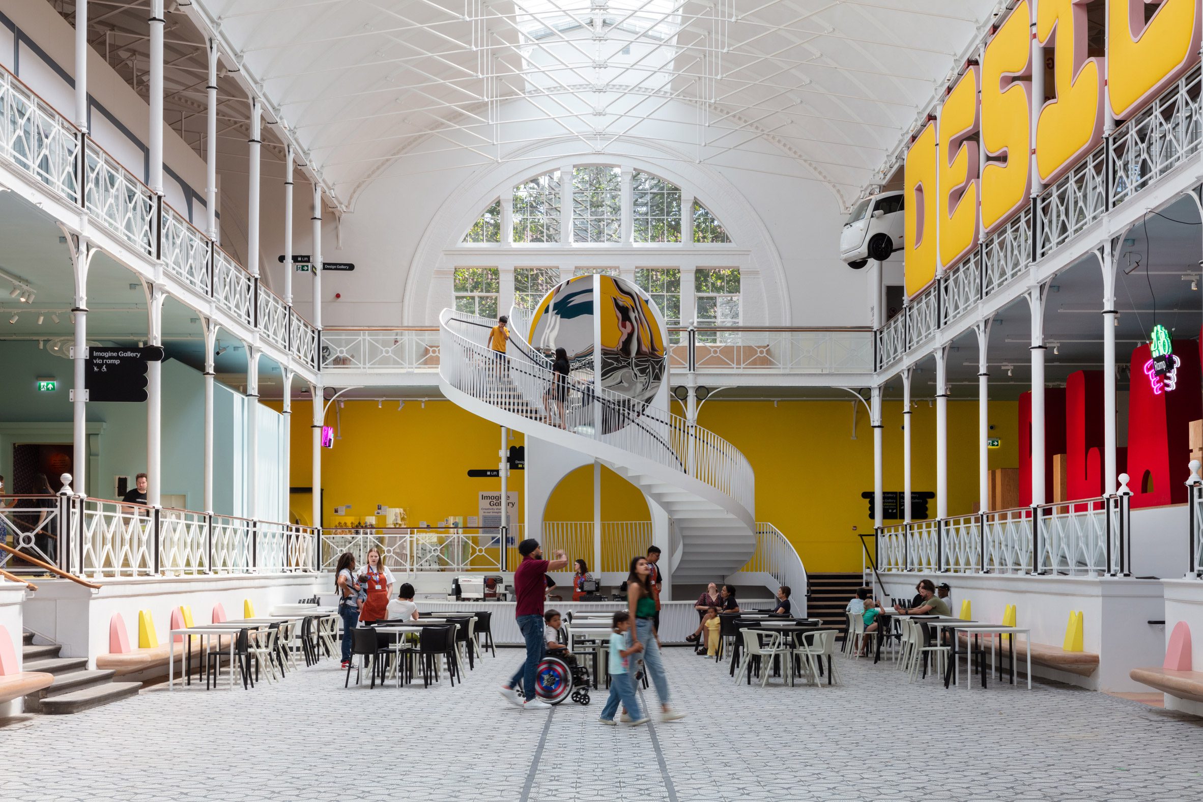Central hall of children's museum