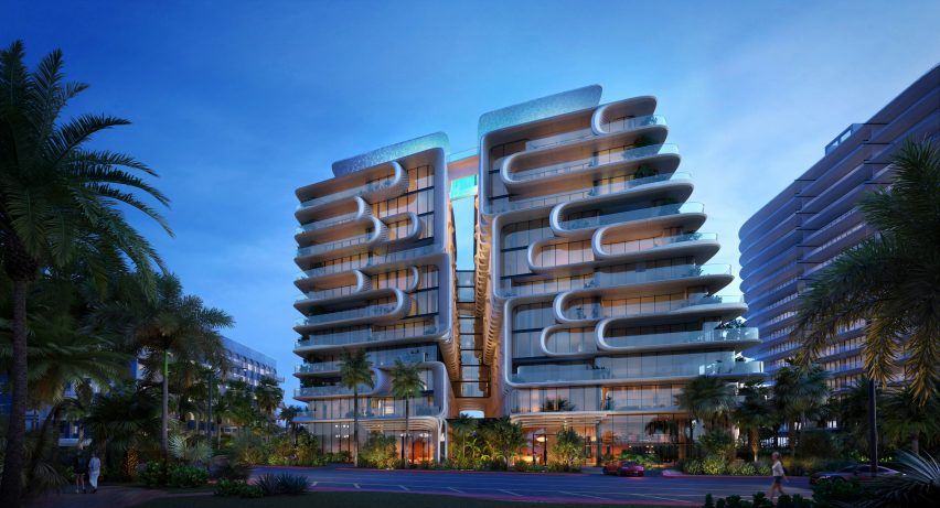 Apartment block in Miami by Zaha Hadid Architects