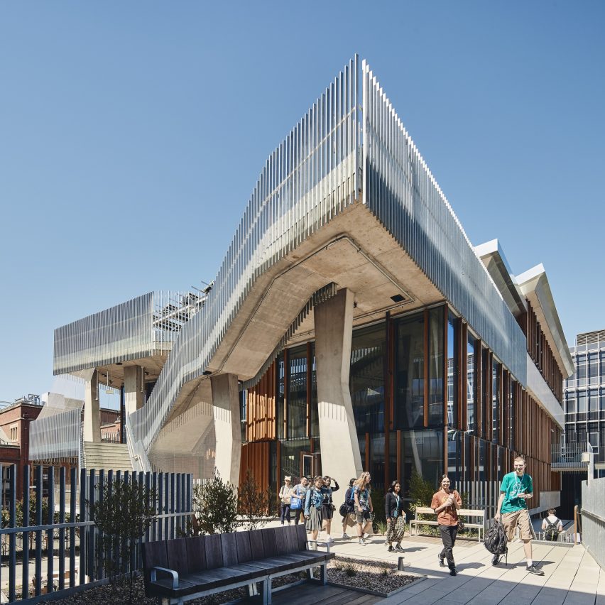 University of Melbourne Student Pavilion by Koning Eizenberg Architecture