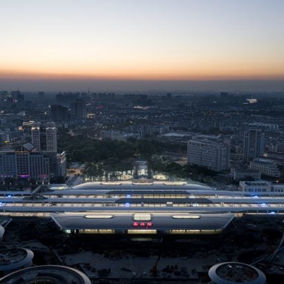 Jiaxing Train Station by MAD Architects