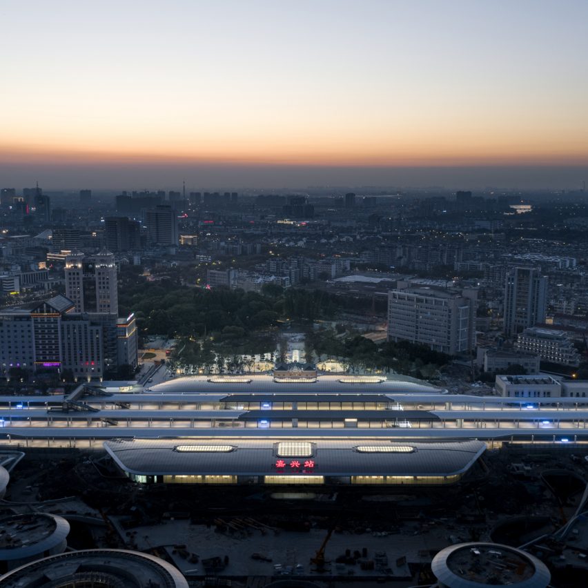 Jiaxing Train Station by MAD Architects
