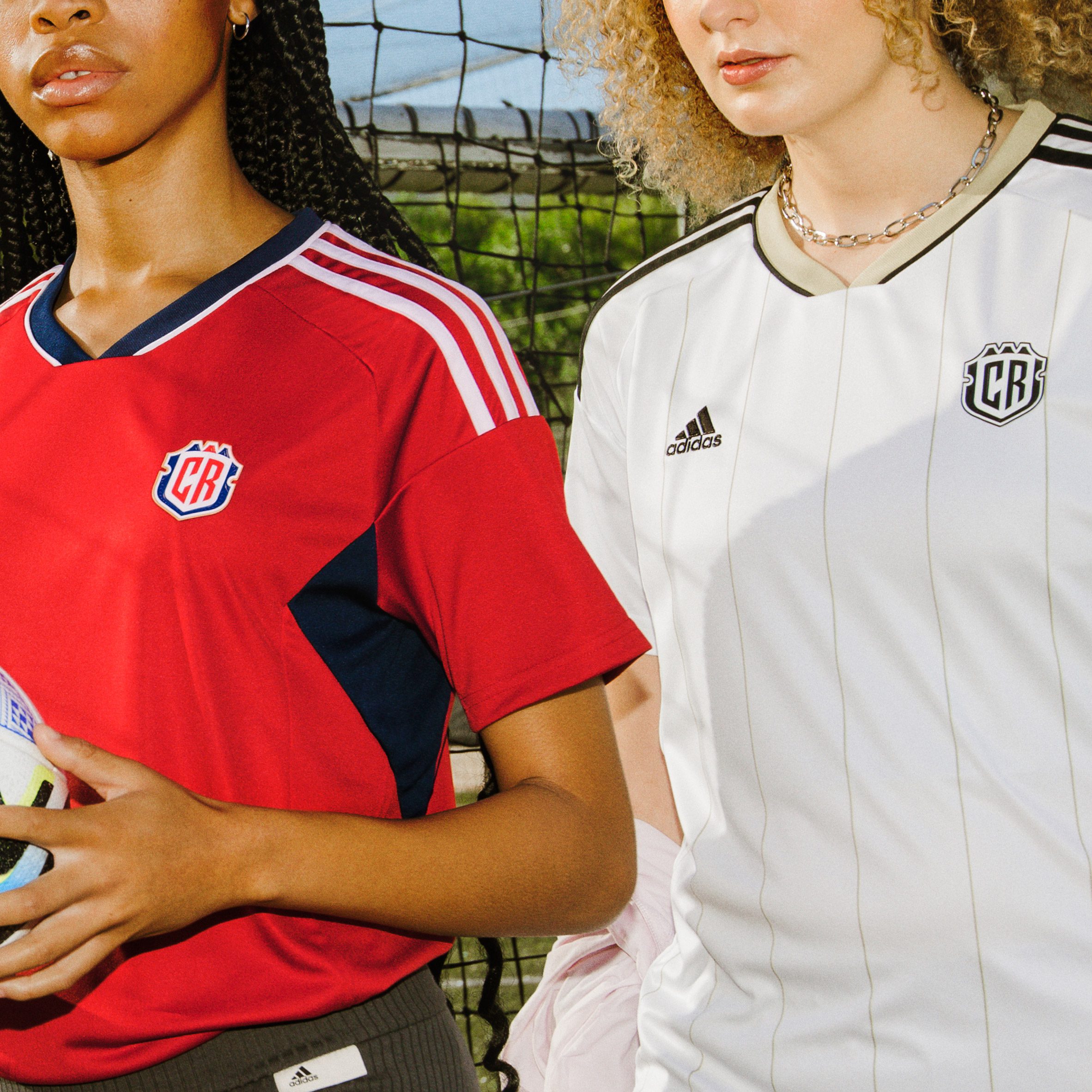 Adidas home and away kits for Costa Rica
