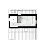 Attic floor plan of Residential Barn in a Hamlet Zone