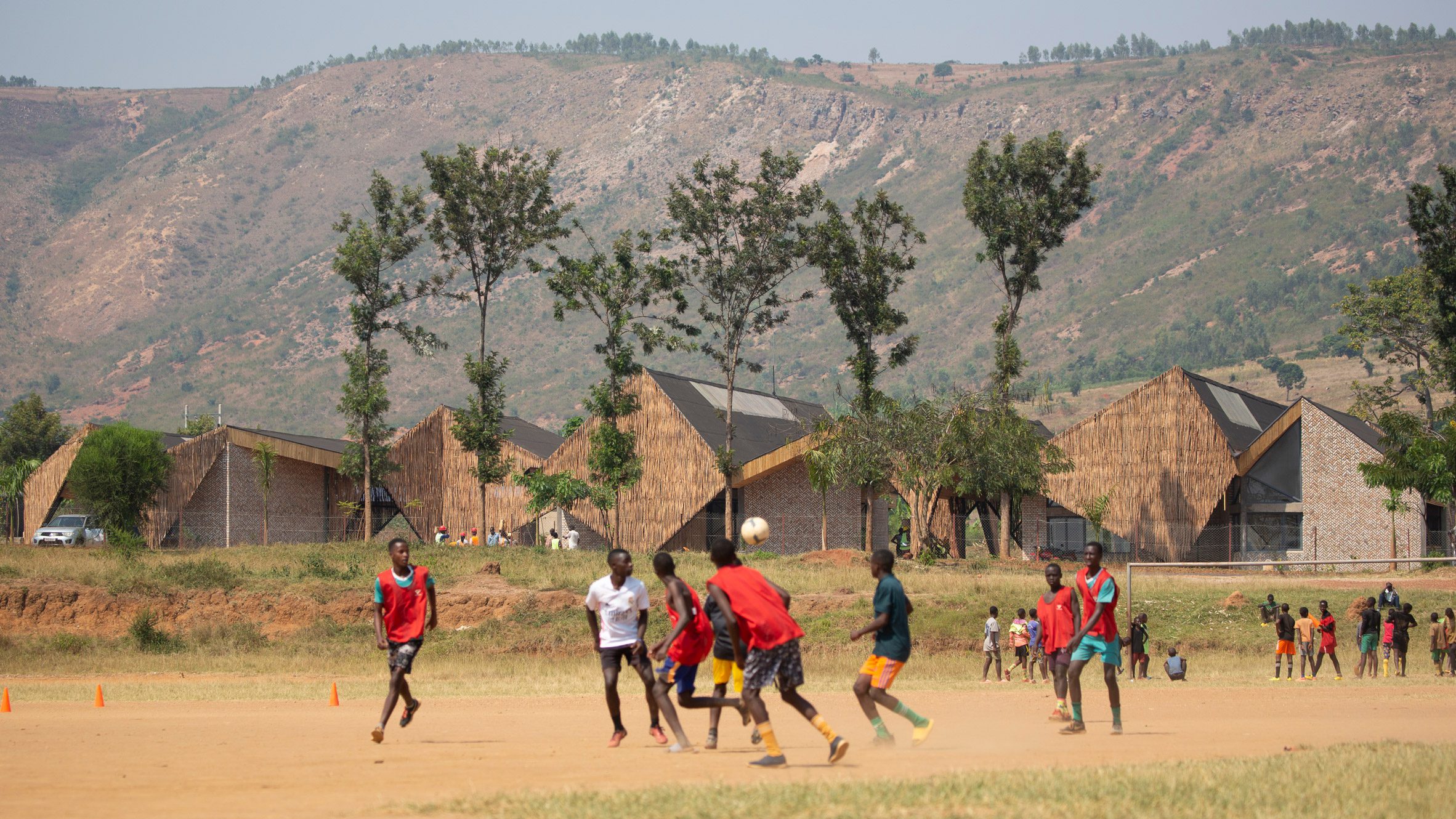 BE_Design uses angular woven screens to shelter leadership centre in Rwanda - Vimarsana News