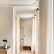 Note Design Studio enriches Stockholm apartment with "cloudy" ceiling stucco