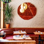 Michael Groth uses natural and recycled materials inside New York's Donna restaurant