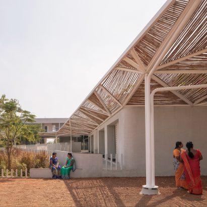 Rural School For Cement Factory Workers' Children by CollectiveProject