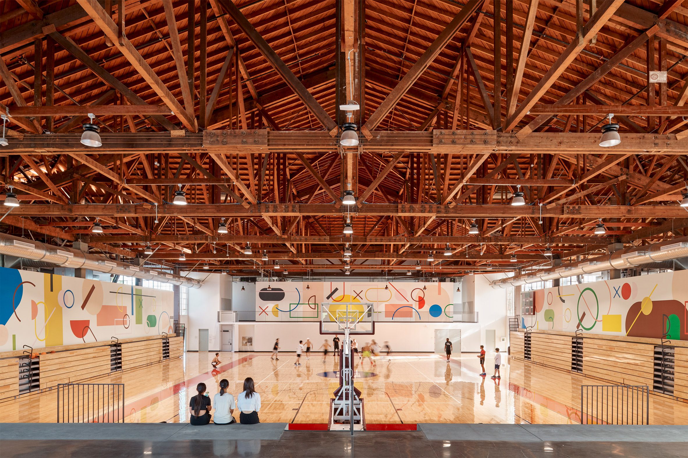 School gymnasium by Gensler and EF Education First