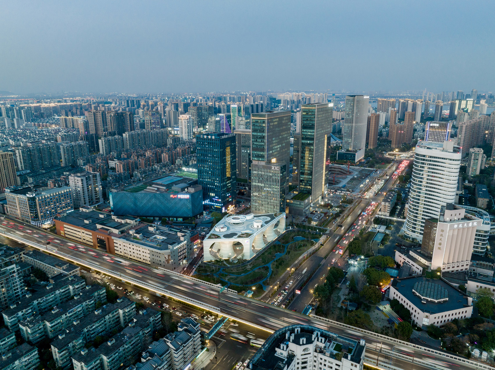 View of infrastructure in Hangzhou