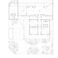 Plan of Shadow House by Grotto Studio