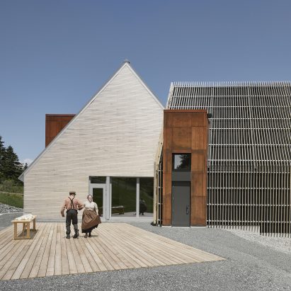 Highland Village Interpretive Centre by Abbott Brown Architects