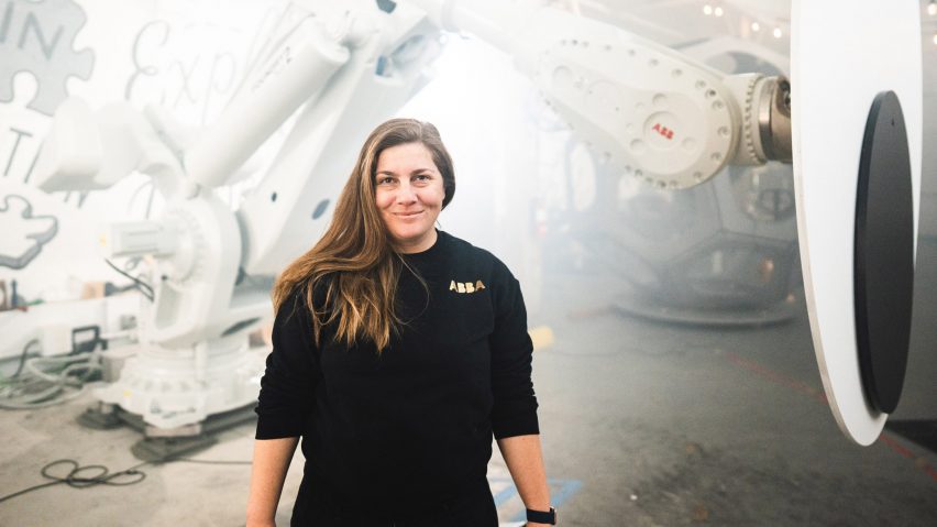 Portrait of robot designer Madeline Gannon