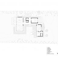 Main level floor plan