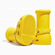 MSCHF and Crocs yellow boot collaboration