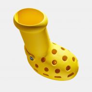 MSCHF and Crocs yellow boot collaboration