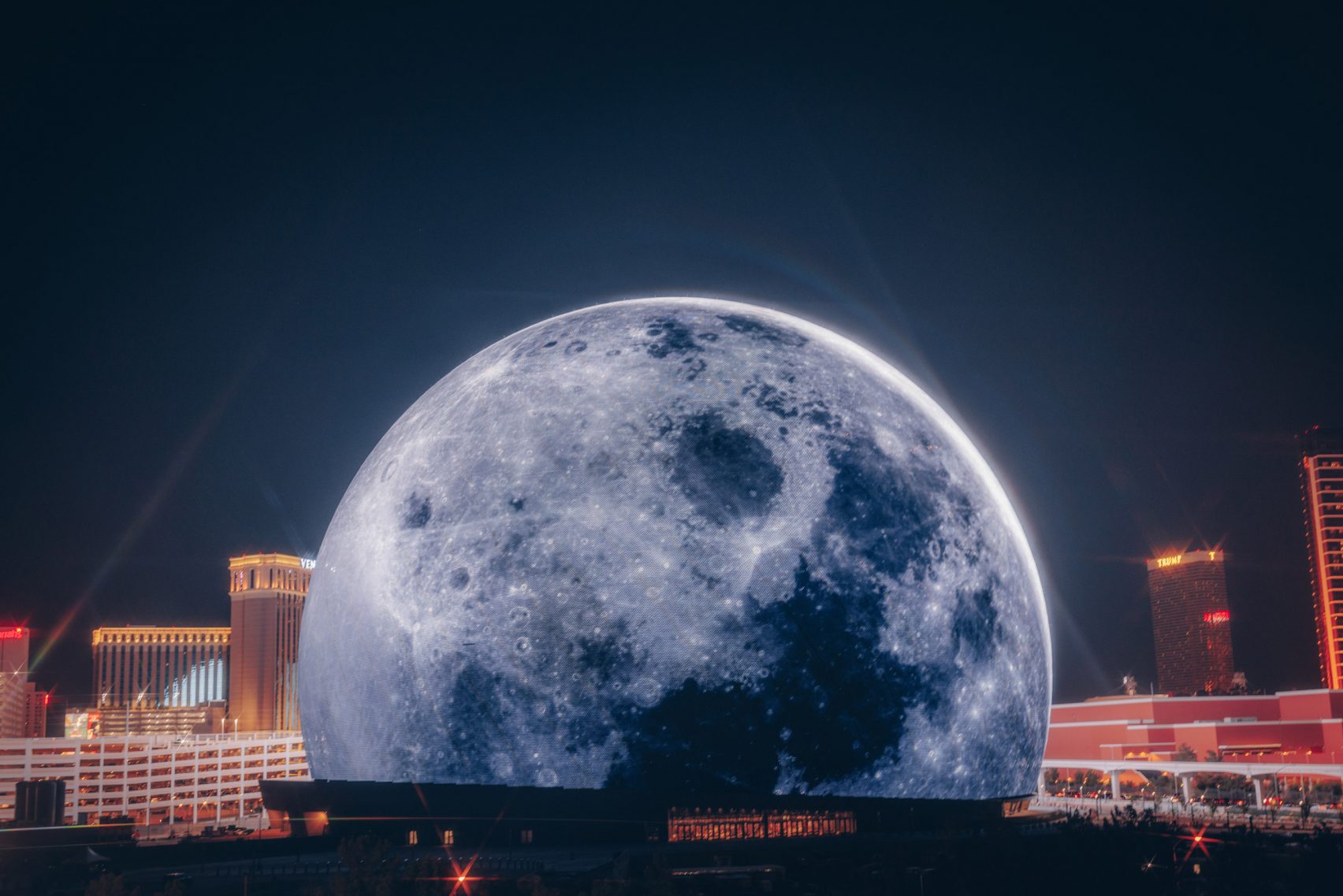 MSG Sphere Las Vegas unveiled for Fourth of July