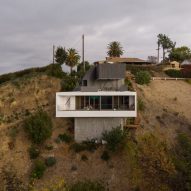 Anonymous Architects embeds concrete house into Los Angeles hillside