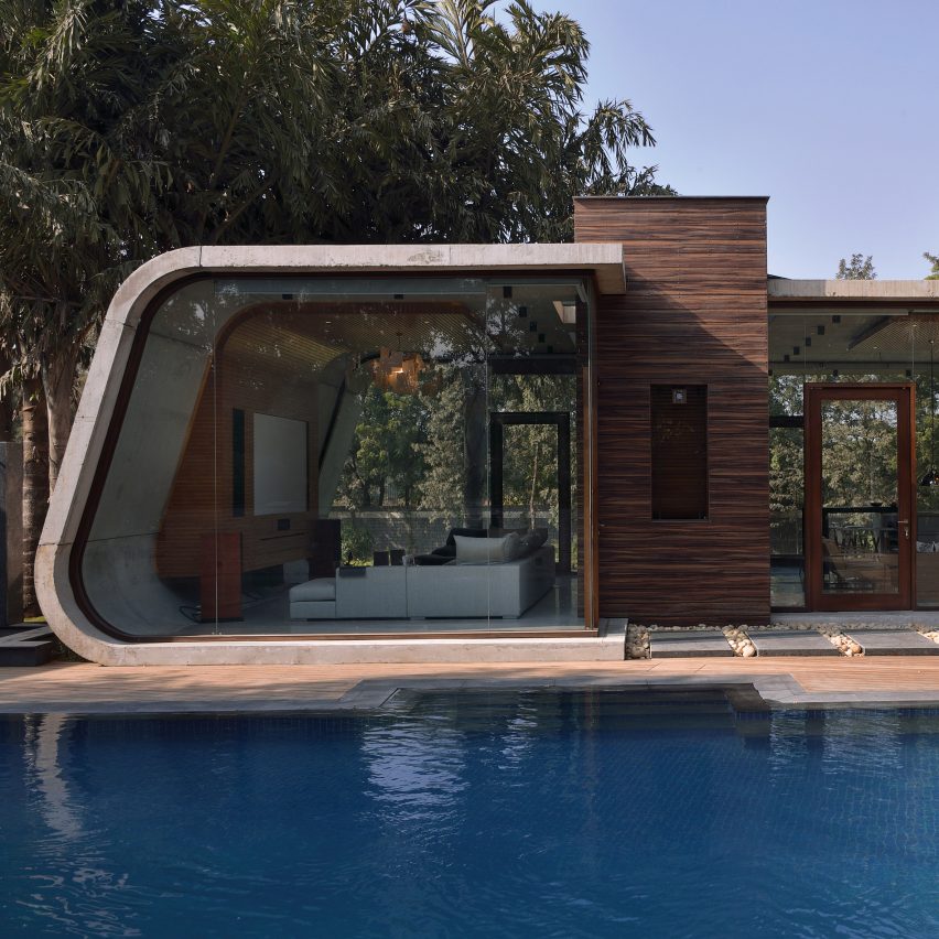 Pool House, India, by 42mm Architecture