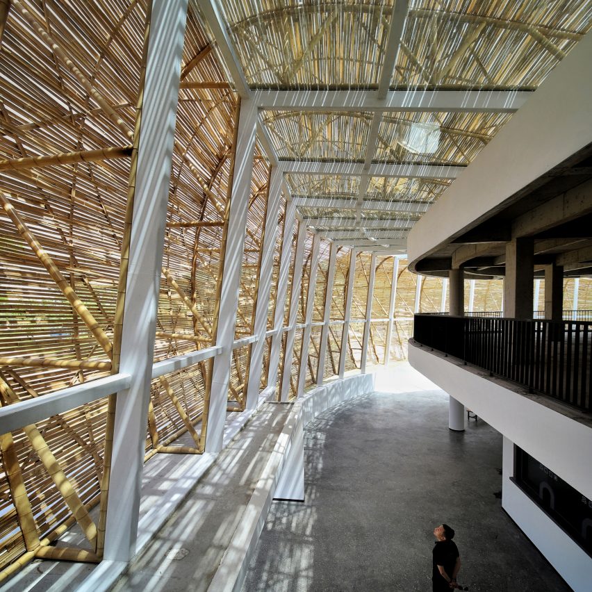 Fish Pavilion of Bamboo Shadow by Min Zhuo