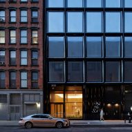SOM unveils black terracotta office block in New York
