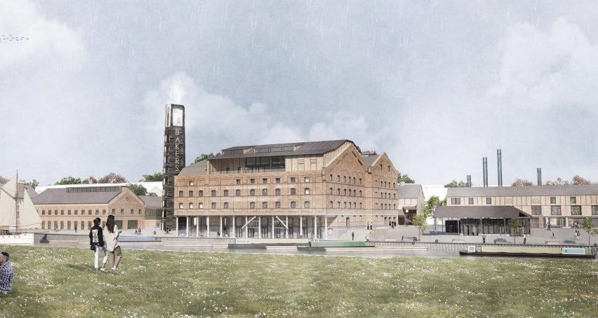 Visualisation of a repurposed production building
