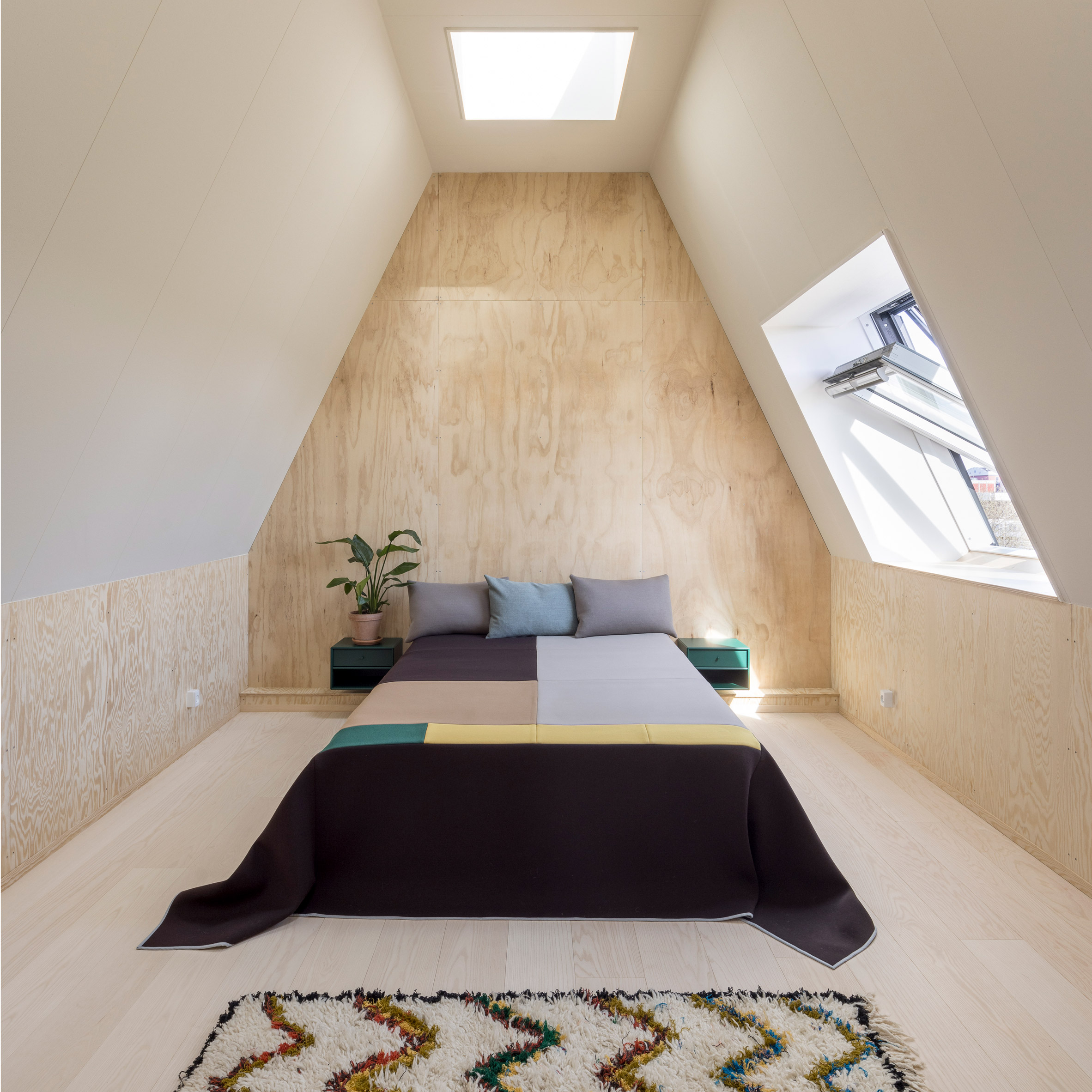 Room with a Velux window