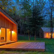 Kaja Kühl adds pair of hempcrete and timber guesthouses to New York farm