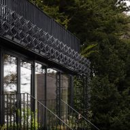Exterior of Woven house by Giles Miller Studio