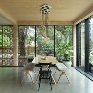 Interior of Woven house by Giles Miller Studio