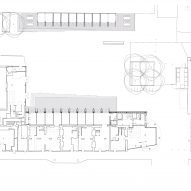 Ground floor plan of Bradbury Works by YN Studio