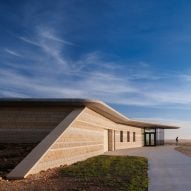 Hutton embeds off-grid research station into hills of rural Kansas