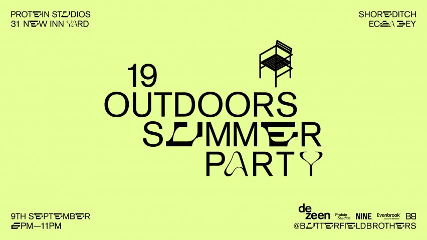 Graphic of 19 Outdoors Summer Party logo