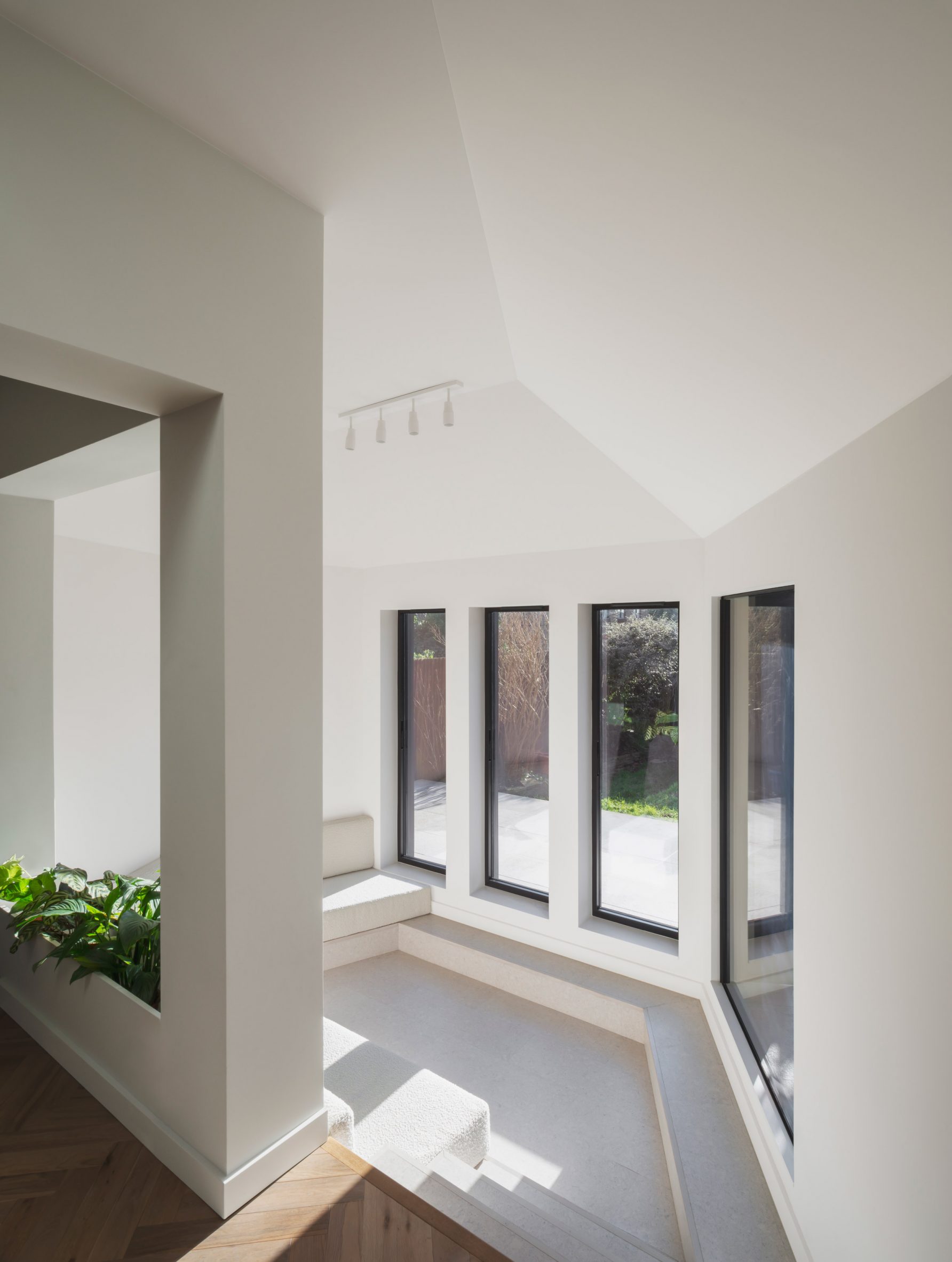 The interior of a London house extension 