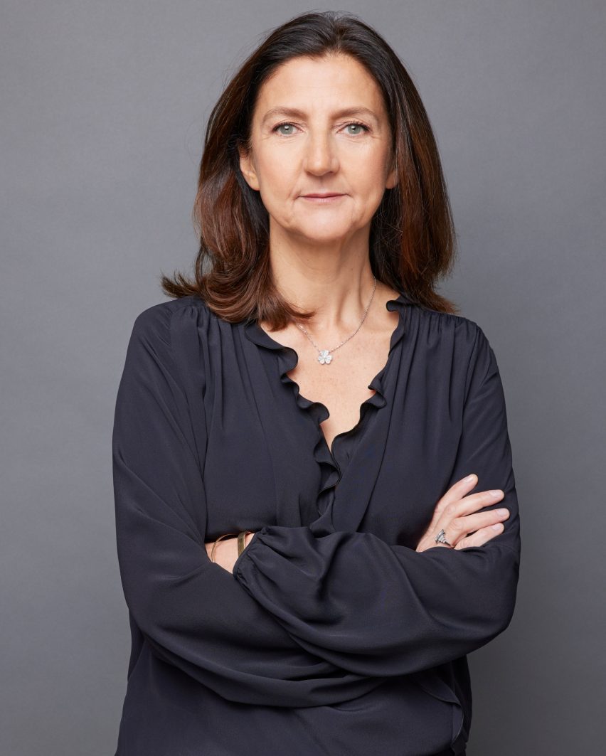 Портрет креативного директора Longchamp Софи Делафонтен.