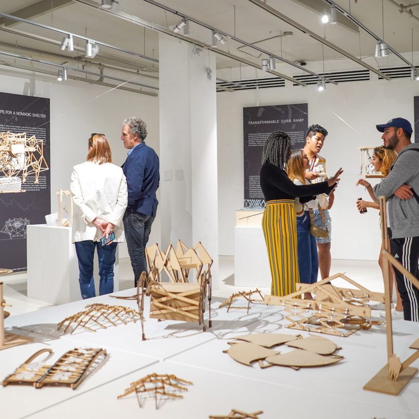 student works exhibition of Master of Architecture at Toronto Metropolitan University