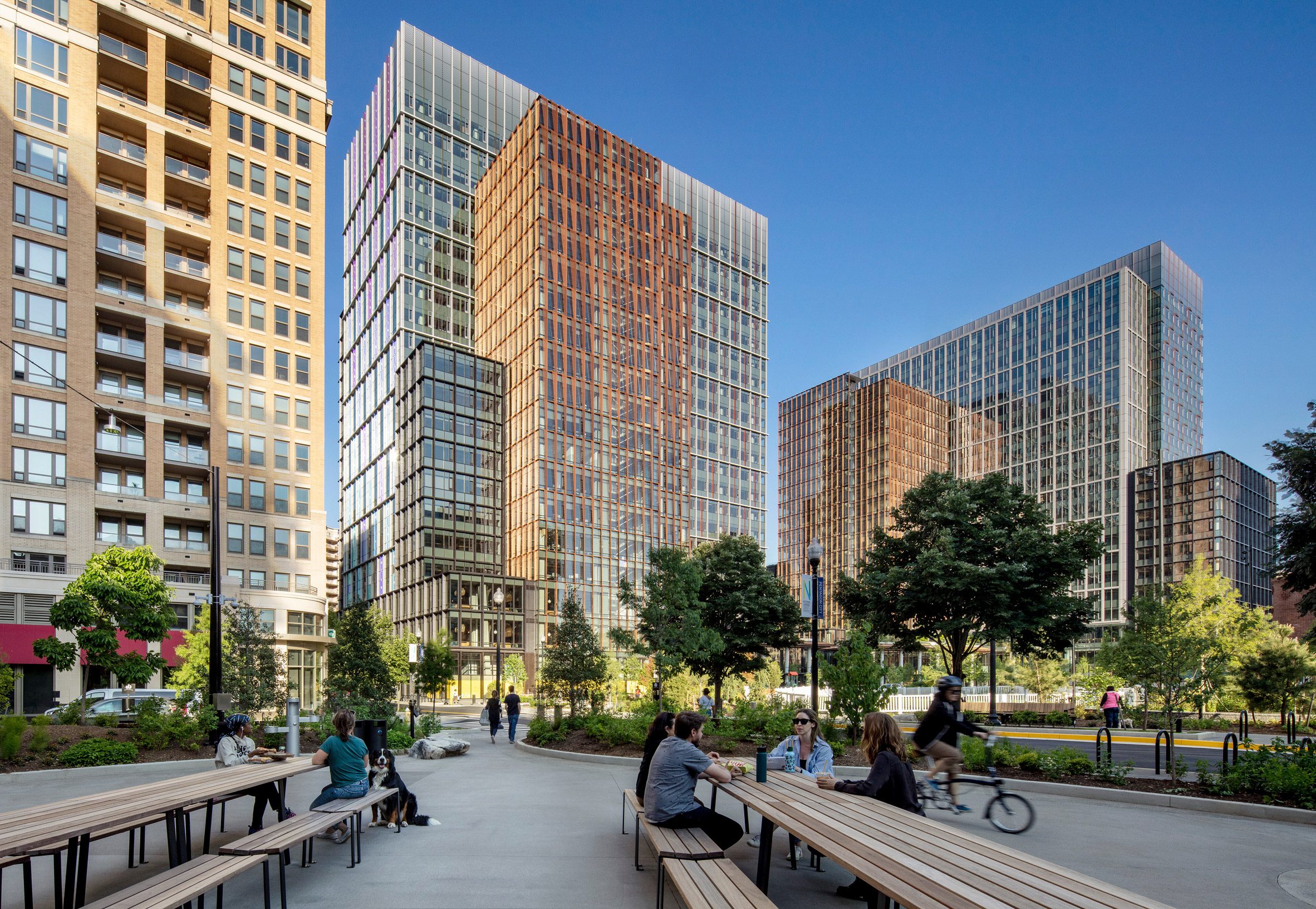 Amazon HQ2 in Arlington, Virgina by ZGF Architects and James Corner Field Operations