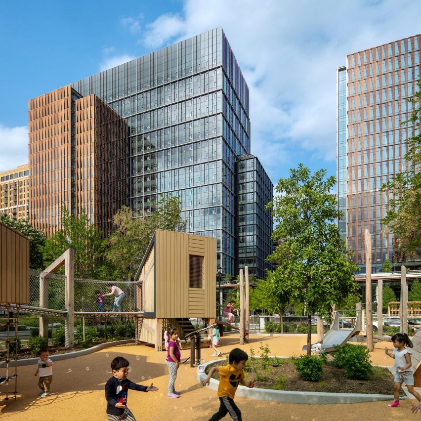 Amazon HQ2 by ZGF and James Corner Field Operations