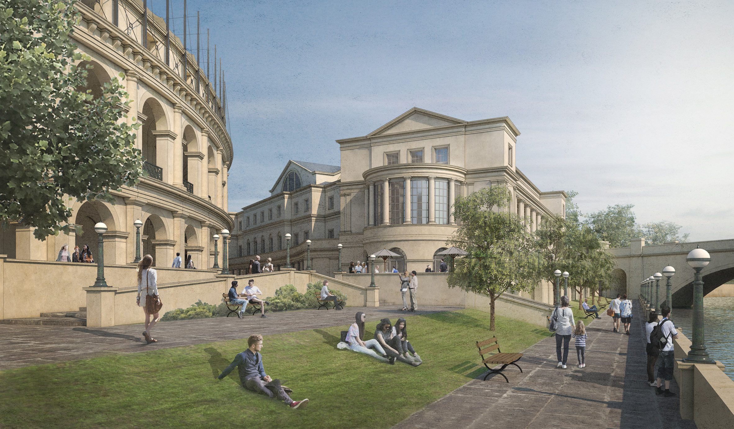 Vision for Bath Rugby stadium