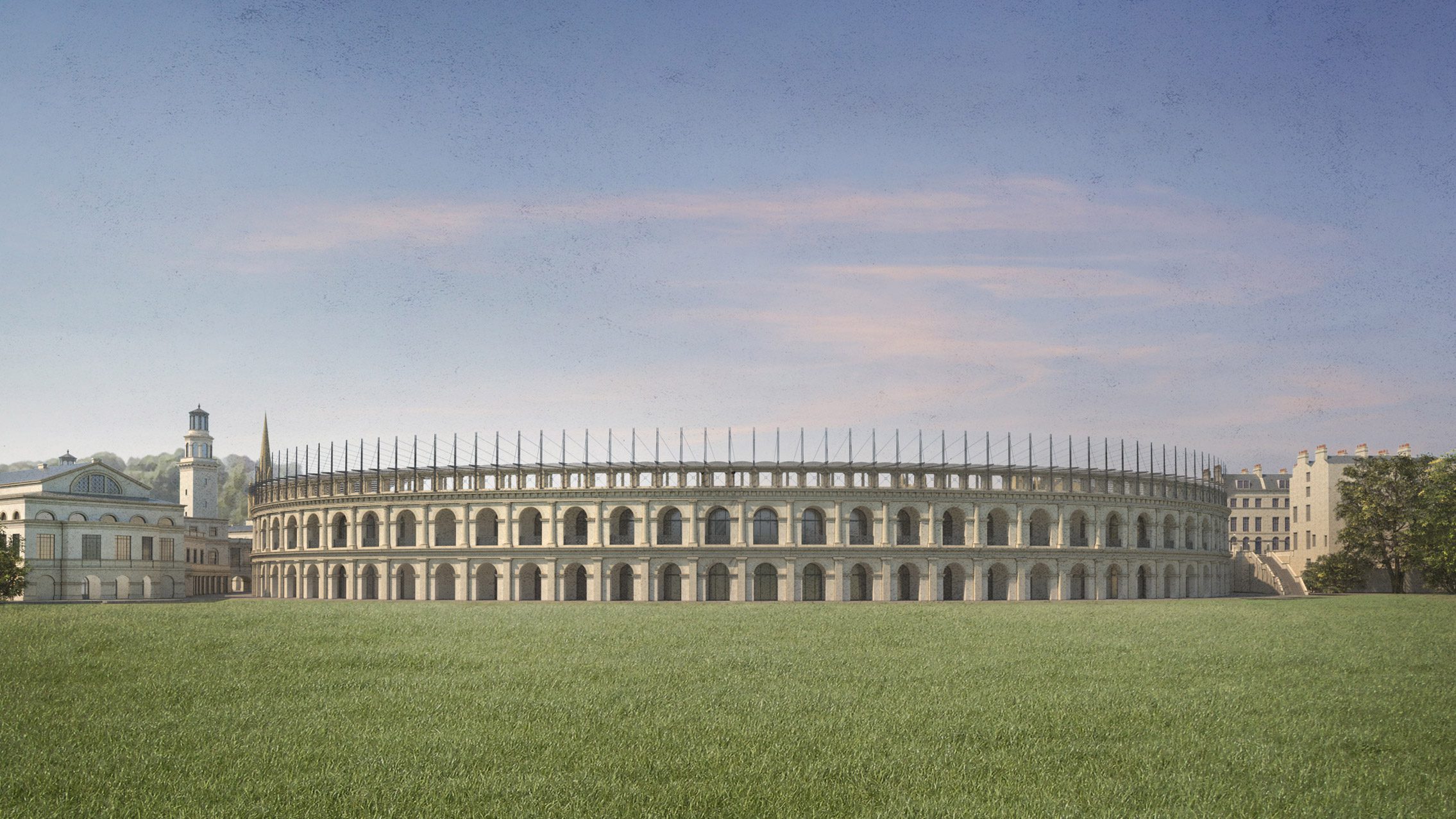Apollodorus Architecture proposes classical Bath Rugby stadium