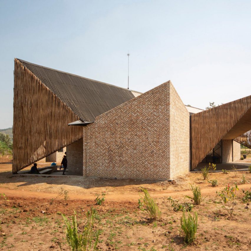 Exterior of Komera leadership centre in Rwanda