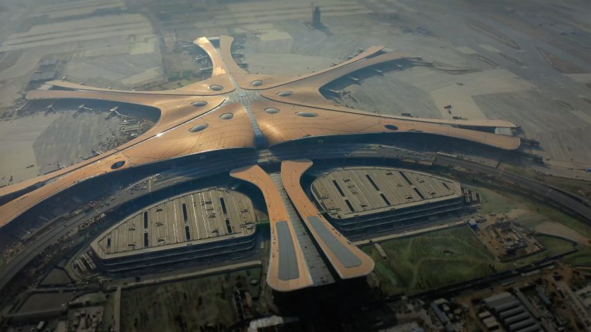 Beijing International Airport by Zaha Hadid Architects