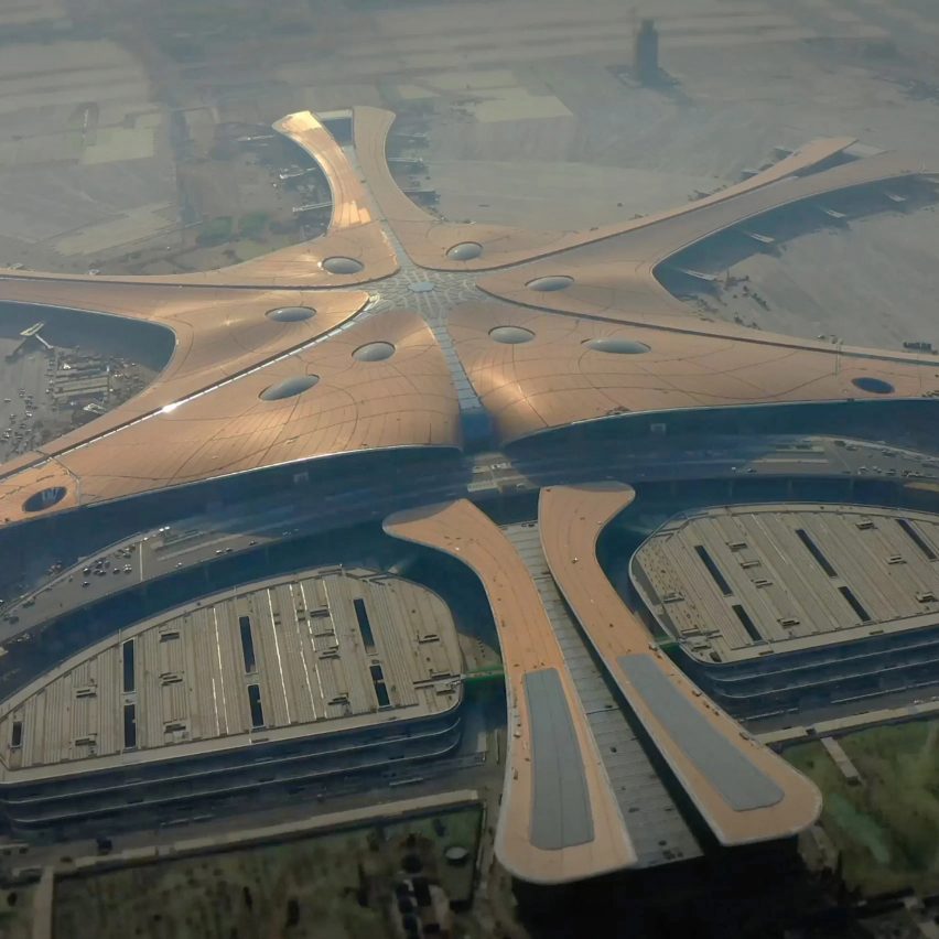 Beijing Airport by Zaha Hadid Architects
