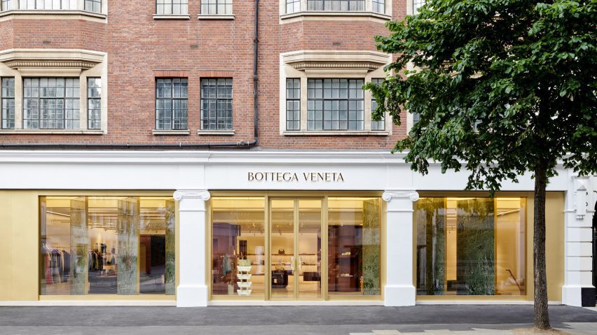 Photo of the Bottega Veneta store
