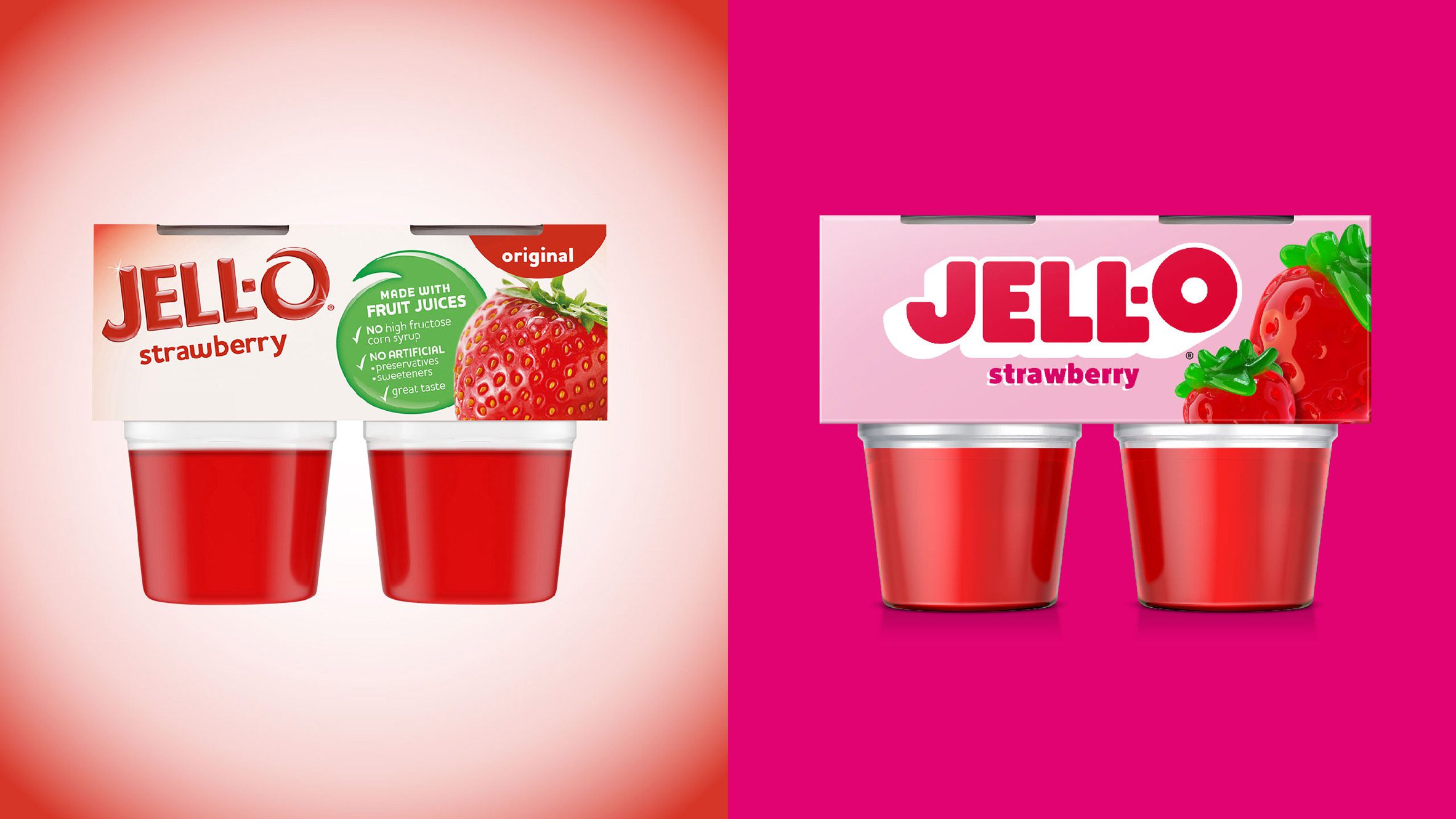 Kraft Heinz Jell-O rebrand by BrandOpus