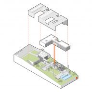 A diagram of Casa Brisa by FGMF Architetos